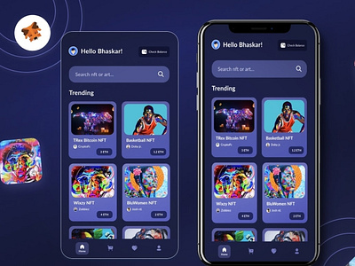 NFT App UI Design