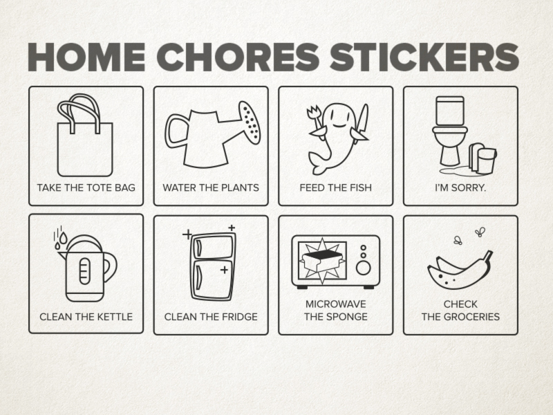 Chores. House Chores. Household Chores. Household Chores game.