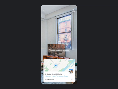 Blueground AR application - prototype app ar ar app augmented augmented reality augmentedreality housing rental renting