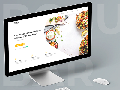 BosuBar Homepage food delivery healthy healthy food homepage