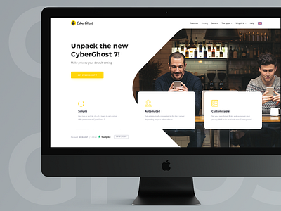 CyberGhost VPN - Home Page v2.0