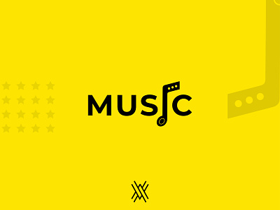 Music Logo app logo branding design graphic design icon illustration logo logo desinger music music logo vector