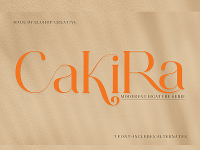 Cakira Serif app beautiful fonts branding design f font font serif graphic design icon illustration logo menu restaurant fonts minimal motion graphics seri serif serif font typography ux vector