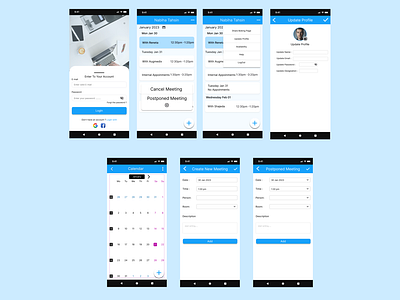 Meeting Schedule App