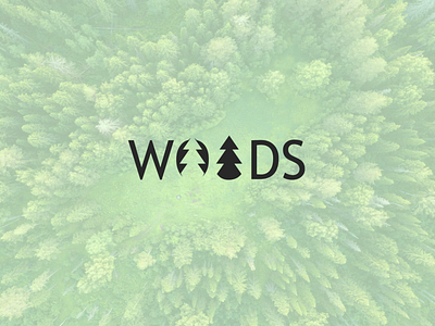 Woods branding camp camping design graphic design illustration illustrator lettering logo vector