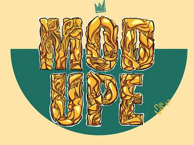 Name Doodle : Modupe design doodle illustration procreate typography