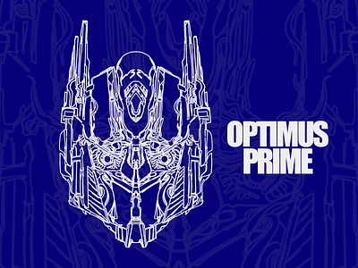 OPTIMUS PRIME art design doodle illustration procreate transformers