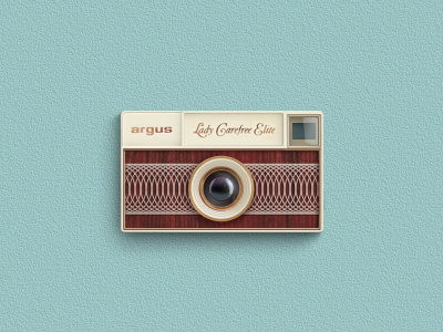 Argus argus camera icon retro vintage foto