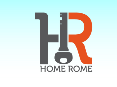 Home Rome branding graphic design logo