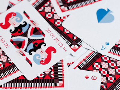 Duel Playing Cards design illustration playing cards