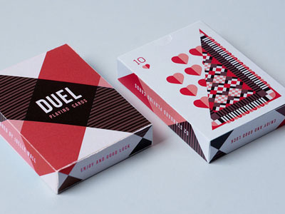 Duel Playing Cards art design illustration kickstarter playing cards