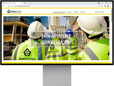 Website | Civil Engineering Company | Portugal ux web design website