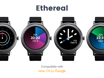 Ethereal · 1 android wear ethereal watch watch face watchface wear os