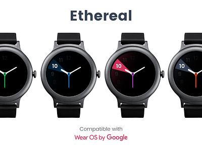 Ethereal · 5 android wear ethereal watch watch face watchface wear os
