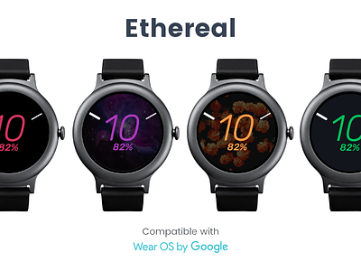 Ethereal · 6 android wear ethereal watch watch face watchface wear os