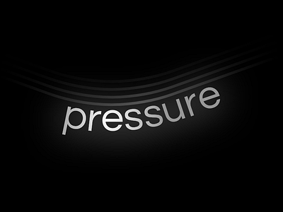 Pressure alone down pressure word