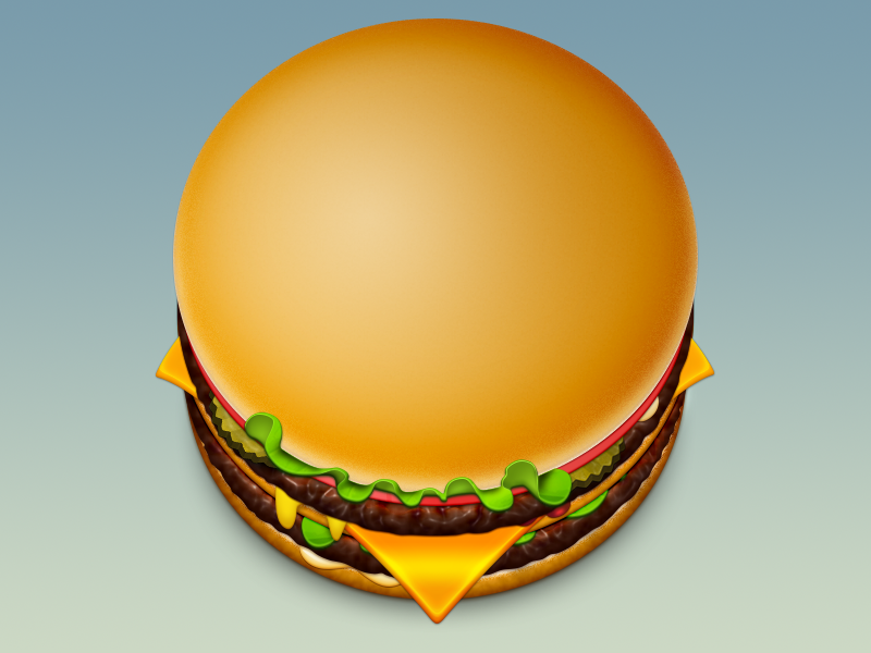 Super Big Burger Pro HD 2.0 burger cheese fast-food food icons