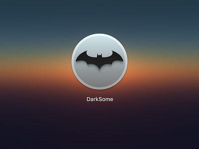 DarkSome batman darksome icons macos macos icons night mode