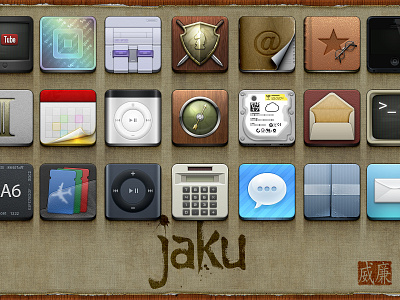 Jaku... A New Chapter Unfolds icons ios jaku themes