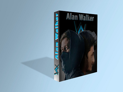 Alan Walker Book Cover Design book cover design graphic design t shirt typography