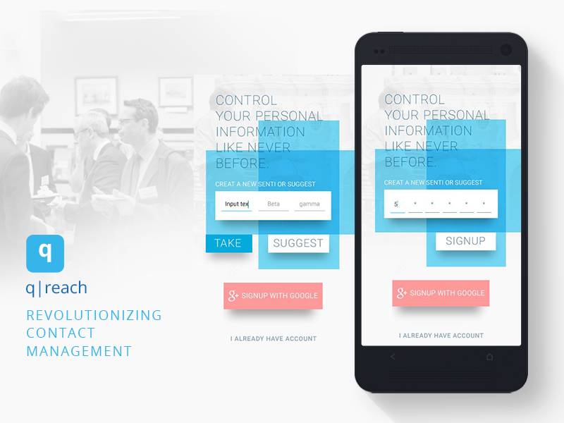 Qreach ui ux app ecommerce android mobile