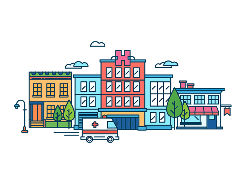 illustration for vaccinecare platform webdesign medicine illustration