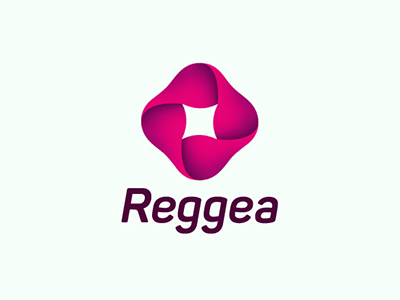 Reggea brand event icon identity logo planner