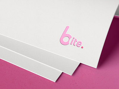 Bite Point 3d branding graphic design