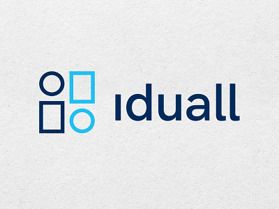 Iduall Logo 2kropek bizness brand brand agency branding branding agency branding and identity design design agency developement logo studio vector