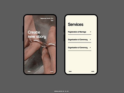 apollo (marital agency) ; agency app branding design figma greece marriage mobile ui ux web design