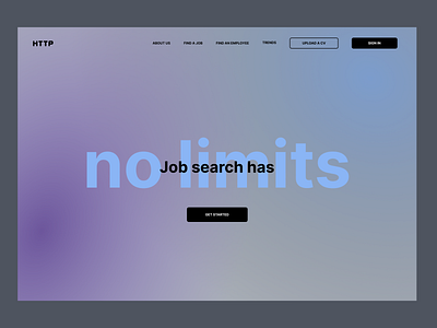 job search website ; branding design figma ui ux web design website