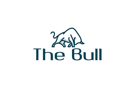 Logo Design - The Bull brand guidelines branding business logo design flat illustration logo logo design ui vector