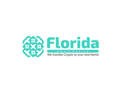 Logo Design - Florida Smart Realty brand guidelines branding business logo flat geometric logo logo logo design minimalist logo vector