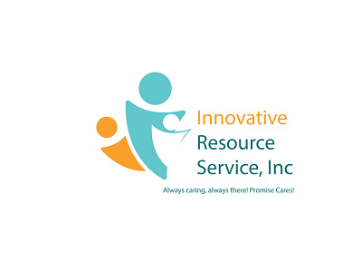Logo Design - Innovative Resource Service brand guidelines branding business logo design flat illustration logo logo design ui vector