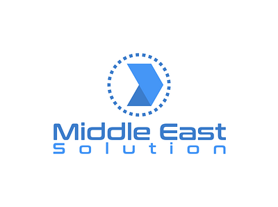 Logo Design - Middle East Solution brand guidelines branding business logo design flat illustration logo logo design ui vector