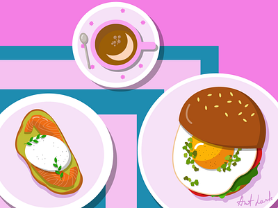 Breakfast illustration