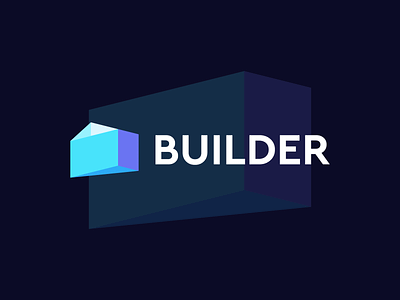 Builder logo design app branding builder creative design digital agency icon illustration logo ui vector