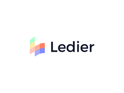 Ledier Logo app branding creative design digital agency icon illustration l mark leider logo ui vector