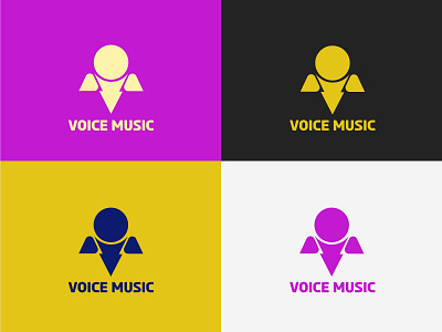 Voice Music Logo Design