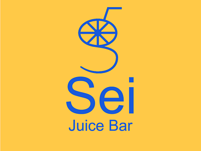 Sei Juice Bar branding design graphic design icon logo