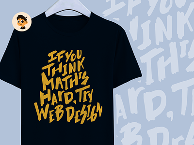 T-shirt Print Typography design ink inking lettering print quote shirt shirt design tee tees tshirt tshirt print typography