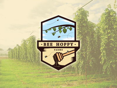 Bee Hoppy Farms bee beer farm honey hops