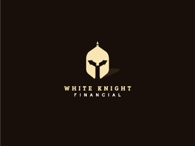 White Knight Financial finance helmet knight