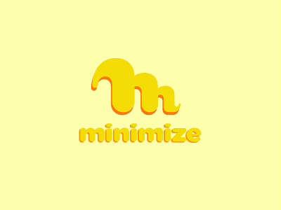 M is for minimize letter m m minimize playful