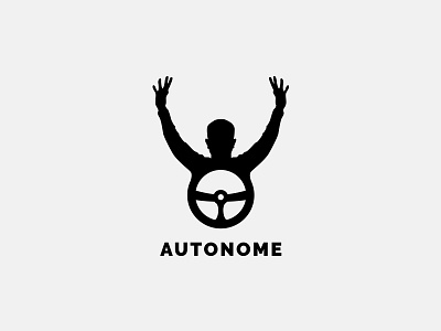 Driverless Car Logo auto autonome car driverless