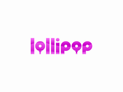 Lollipop - day7 dailylogochallenge logotype lollipop lolly pop