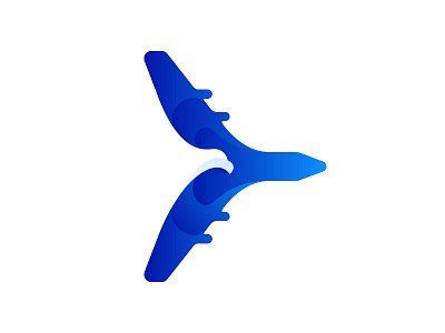 Day12 - Airline Logo airline bird dailylogochallenge logo