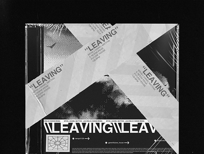 (Cover Art) MTHS x Daniel Matthix - Leaving (ft. Noemi Irene) cover cover art design