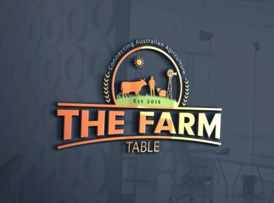 Farm Logo Design farm farmer farmers farming logo vector