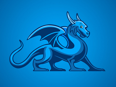 Mascot Dragon Logo